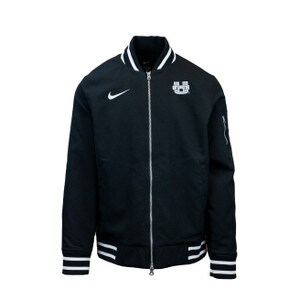 Black Nike Men's Official On-Field Apparel Bomber Jacket